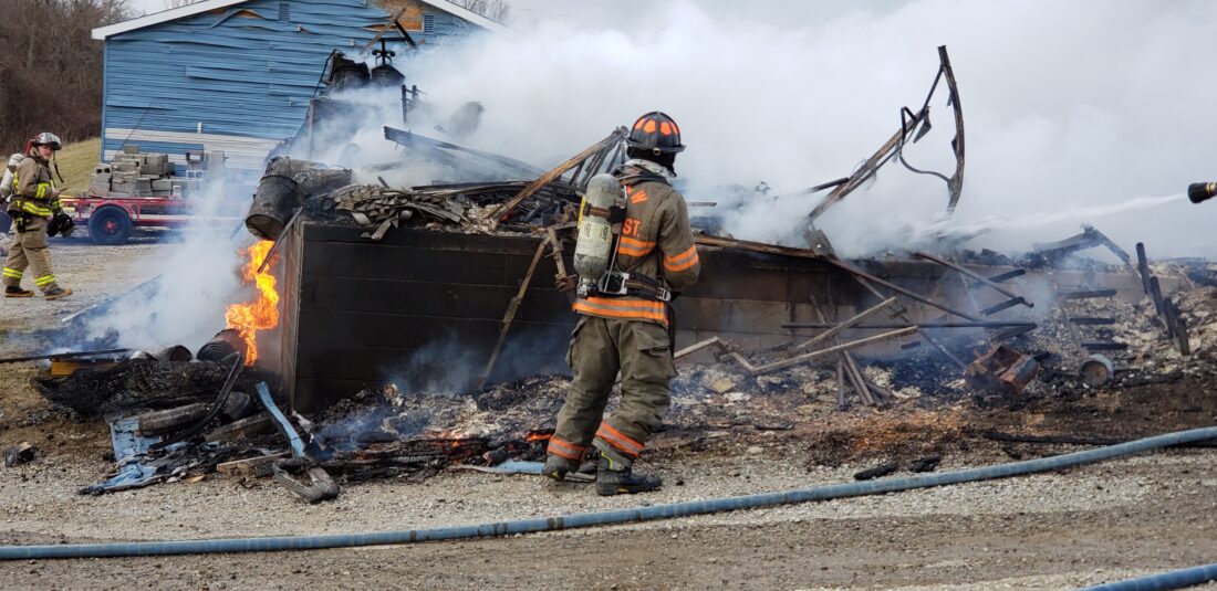 Fire damages Trigg Construction | News, Sports, Jobs - Vimarsana News